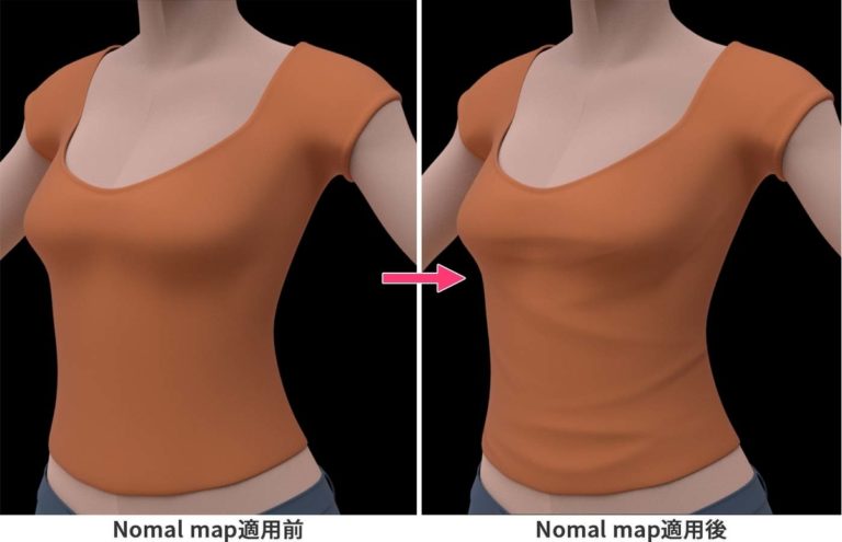 Maya Normal Mapを適用してarnoldでレンダリングをする モデリング覚書